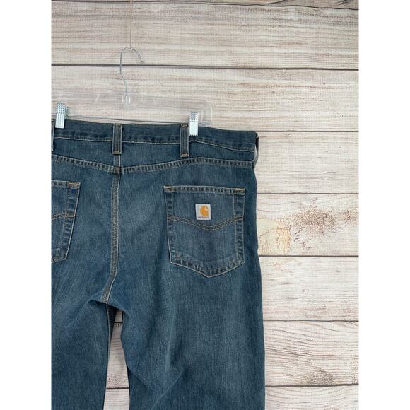 Carhartt Relaxed Fit Holder Jeans Men's Size 40x30 Blue Medium Wash Denim - Picture 4 of 7